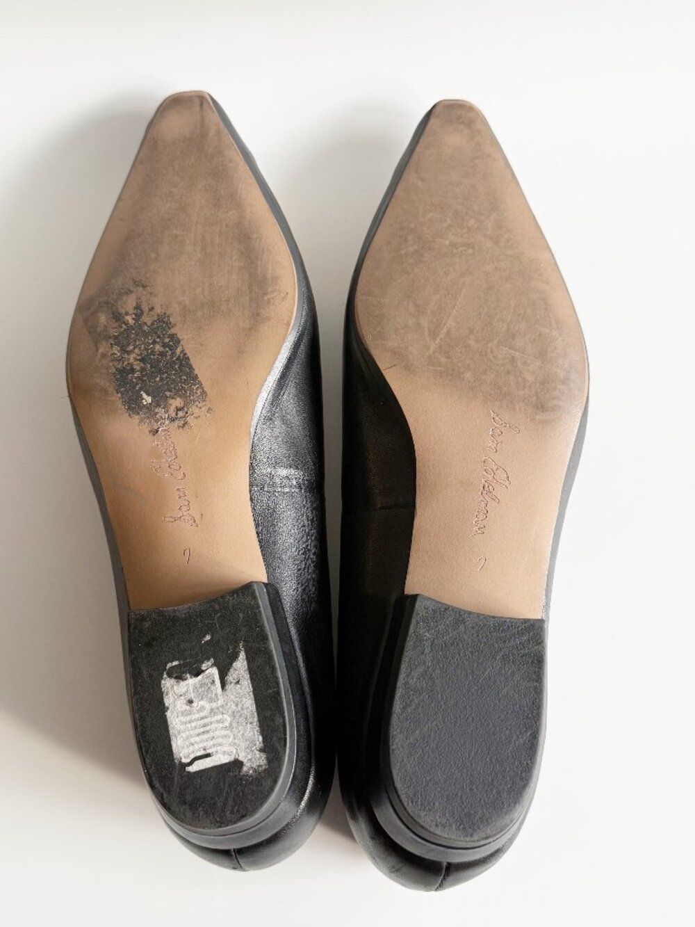 Sam Edelman Janina Pointed Black Toe Flats Size 7 - Picture 7 of 7